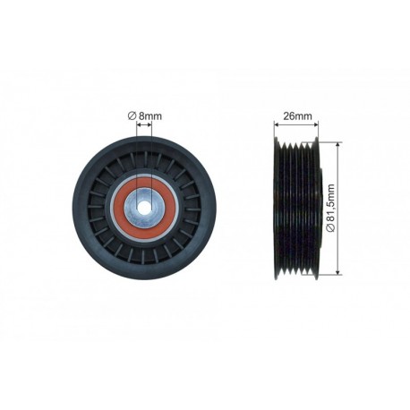 Feszítőgörgő, hosszbordás szíj VW CRAFTER 30-35, CRAFTER 30-50 2.5D 04.06-05.13 276-22