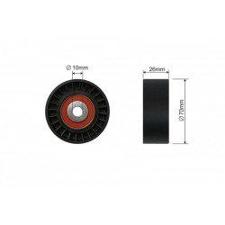 Feszítőgörgő, hosszbordás szíj FORD MONDEO, GALAXY, S-MAX, LAND ROVER FREELANDER 2 2.2 TDCI 08-14 281-26