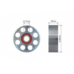 Feszítőgörgő, hosszbordás szíj LAND ROVER DEFENDER 3.9 98- 16, DISCOVERY 4.0 93-04 360-00