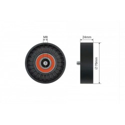 Feszítőgörgő, hosszbordás szíj VOLVO S60, S80, V60, V70, XC60, XC70, XC90 3.0-3.2 06- 500053