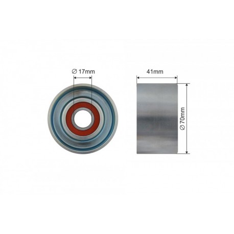 Feszítőgörgő, hosszbordás szíj TOYOTA LAND CRUISER 200 (J2) 07-08 16620-51011