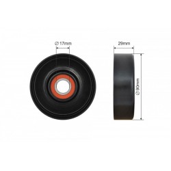 Feszítőgörgő, hosszbordás szíj LAND ROVER DISCOVERY, RANGE ROVER SPORT 3.0 09- 500658