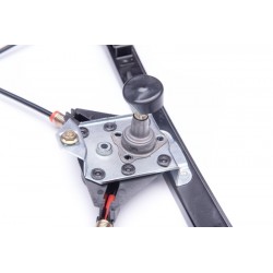 SZÉLVÉDŐ EMELŐ BAL ELSŐ, VW POLO CLASSIC VÁLTOZAT '00-02, 6K4837401M, KÉZI MŰKÖDTETÉSŰ 6K4837401M