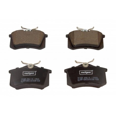 FÉKBETÉTEK VW HÁTSÓ GOLF BORA PASSAT A3 A4 A6 OCTAVIA 92-12 GR 17.2MM GDB1330