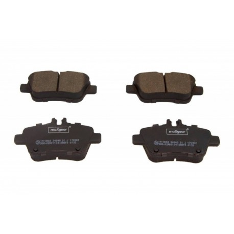 FÉKBETÉTEK MERCEDES HÁTSÓ W176 W246 A-OSZTÁLY B-OSZTÁLY 11- CLA GLA 13- 2484801