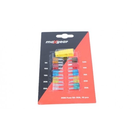 BIZTOSÍTÉK MINI KÉSZLET 5A-30A KPL 10 DB