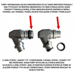 SZERVOKORMÁNYSZIVATTYÚ MERCEDES M OSZTÁLY SLK DSP981 A0024663801