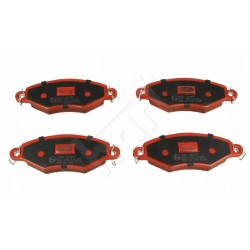 ELSŐ FÉKBETÉTEK PEUGEOT 206 1.1,1.4/SPORT 219 125 SPORT