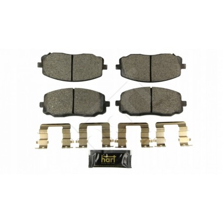 ELSŐ FÉKBETÉTEK PICANTO 1.0-1.1 04- 581010XA01