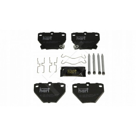 HÁTSÓ FÉKBETÉTEK COROLLA 1.4-1.6VVTI 02- 0446620090