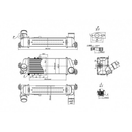 HYUNDAI I30 INTERCOOLER 07-12 28271-2A600