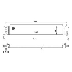 INTERCOOLER VW GOLF VII 12- 5Q0121251EL