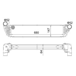 ESPACE IV INTERCOOLER 02- 8200292773