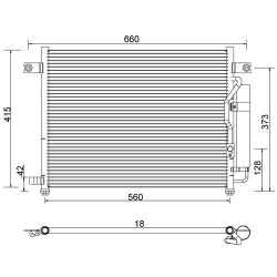 AVEO KLÍMABERENDEZÉS RADIÁTOR 1.2 03- 96469288