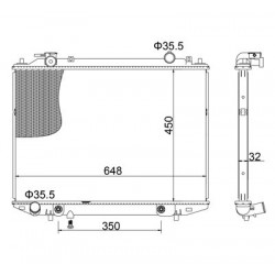 FORD RANGER RADIÁTOR 06- 1388340