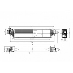 INTERCOOLER OPEL CORSA E 15- 1302312