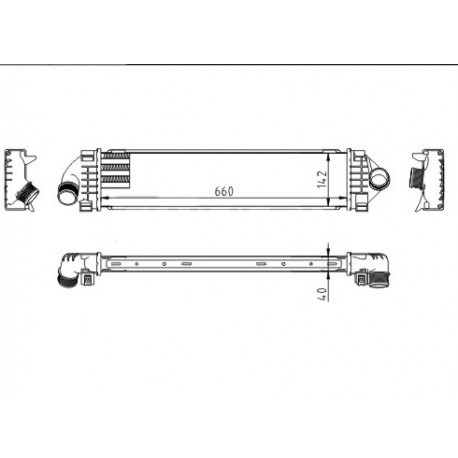 FORD MONDEO INTERCOOLER 1423852