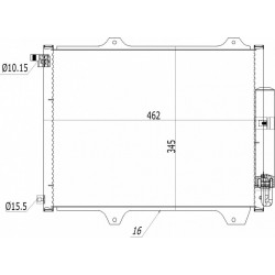 SUZUKI IGNIS LÉGKONDICIONÁLÓ RADIÁTOR 03- 95311-86G00