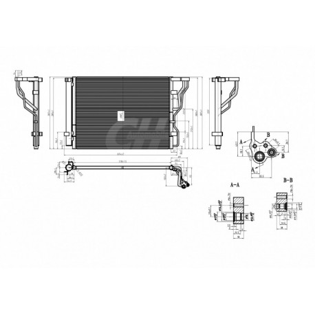 HYUNDAI I40 LÉGKONDICIONÁLÓ RADIÁTOR 11- 976063Z000