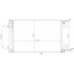 CITROEN C4 KLÍMA RADIÁTOR 13- 1626267380