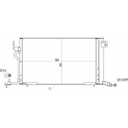 XSARA 97-00 KLÍMA RADIÁTOR 6455.AV