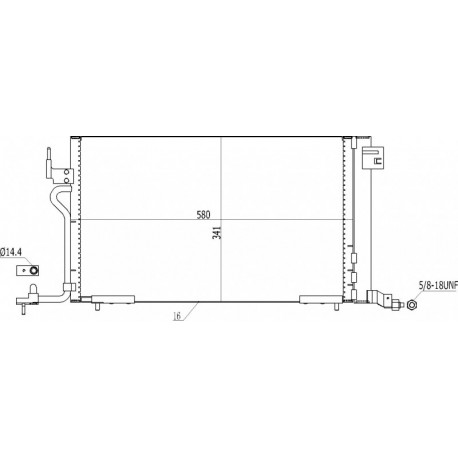 XSARA 97-00 KLÍMA RADIÁTOR 6455.AV