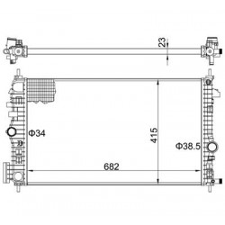 INSIGNIA 2.0CDTI HŰTŐ 08- 1300291