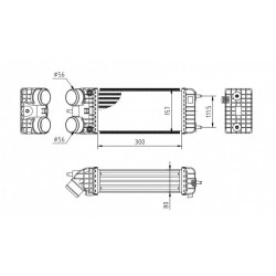 RADIÁTOR 207 1.6I 16V TURBÓ 06- 1440.C0