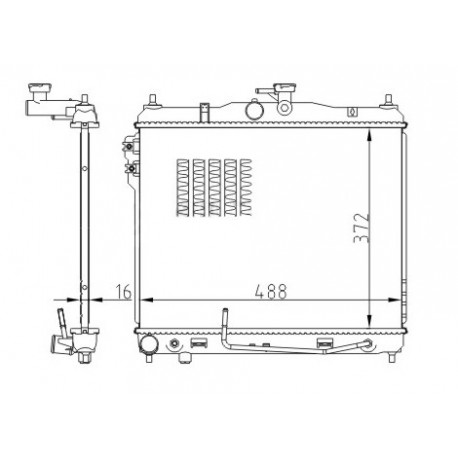 HŰTŐSZEKRÉNY GETZ 1.3 I 02- 25310-1C150