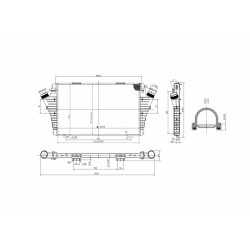 INTERCOOLER VECTRA C 3.0CDTI 03- 1300251