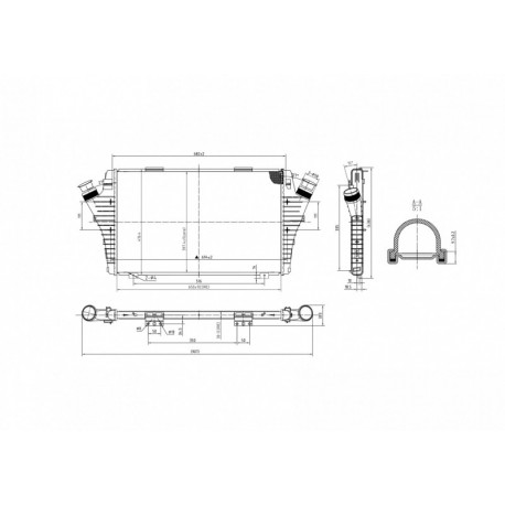 INTERCOOLER VECTRA C 3.0CDTI 03- 1300251