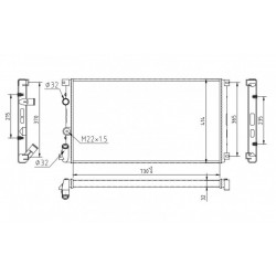RADIÁTOR MASTER 2.5DCI 06- 21400-00Q0J