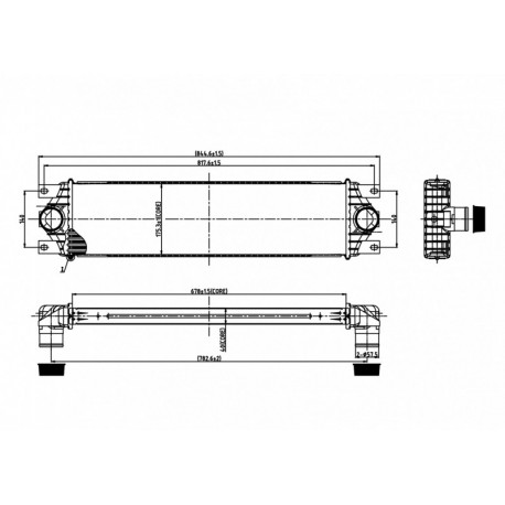 INTERCOOLER MASTER,MOVANO 98- 2141000QAA