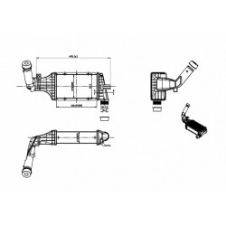 INTERCOOLER ASTRA G 2.0DTI 99- 1302413