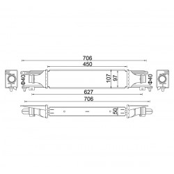 INTERCOOLER PUNTO 1.3MJTD 05- 55702004