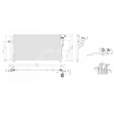 LÉGKONDICIONÁLÓ RADIÁTOR AKCENTUS 1.5CRDI 05- 9
