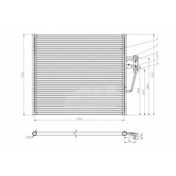 BMW E39 95-98 KLÍMAHŰTŐ BMW E39 95-98 6453.8.391.647
