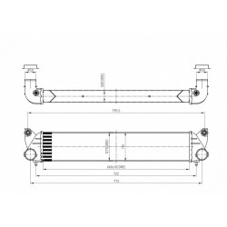 INTERCOOLER FIAT SEDICI 06- 13620-79J50