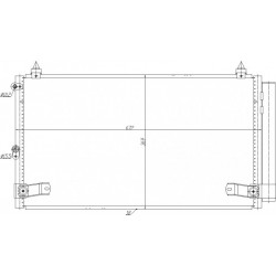 LÉGKONDICIONÁLÓ HŰTŐ LEXUS IS200 2.0 99- 99- 87050-53020
