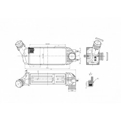 INTERCOOLER CITROEN C4 1.6HDI 04 0384-G4