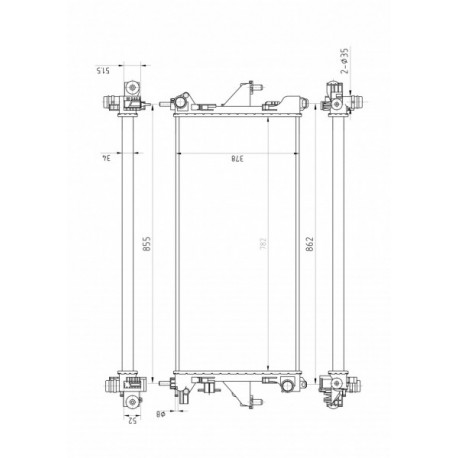 HŰTŐ PEUGEOT BOXER 06- 1330.X6