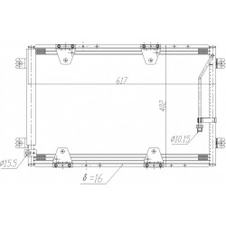 LÉGKONDICIONÁLÓ RADIÁTOR GRAND VITARA 2.0HDI 95310-65D20