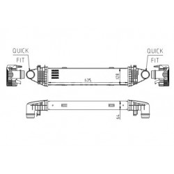 RADIÁTOR MERCEDES E-OSZTÁLY W 212 09- 2045000100