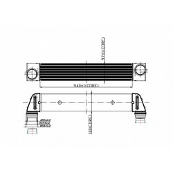 INTERCOOLER BMW E60 530D 04- 1751.7.787.446