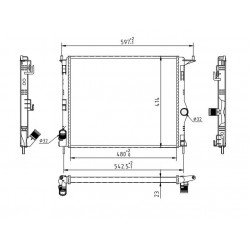 HŰTŐSZEKRÉNY DACIA LOGAN 1.4I 08- 8200735038