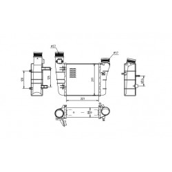 INTERCOOLER AUDI A4 2.0TDI 00- 8E0.145.805AA