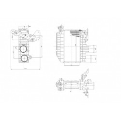INTERCOOLER AVENSIS 2.0D-D4 91-0 17940-0G010