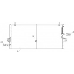 LÉGKONDICIONÁLÓ RADIÁTOR PRIMERA 96- 921102F000