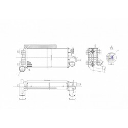 INTERCOOLER FORD FOCUS 11- 1764929