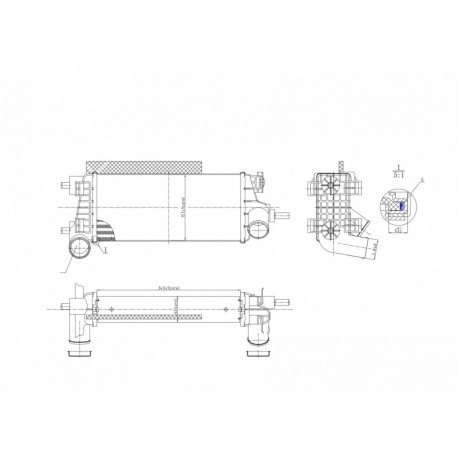 INTERCOOLER FORD FOCUS 11- 1764929